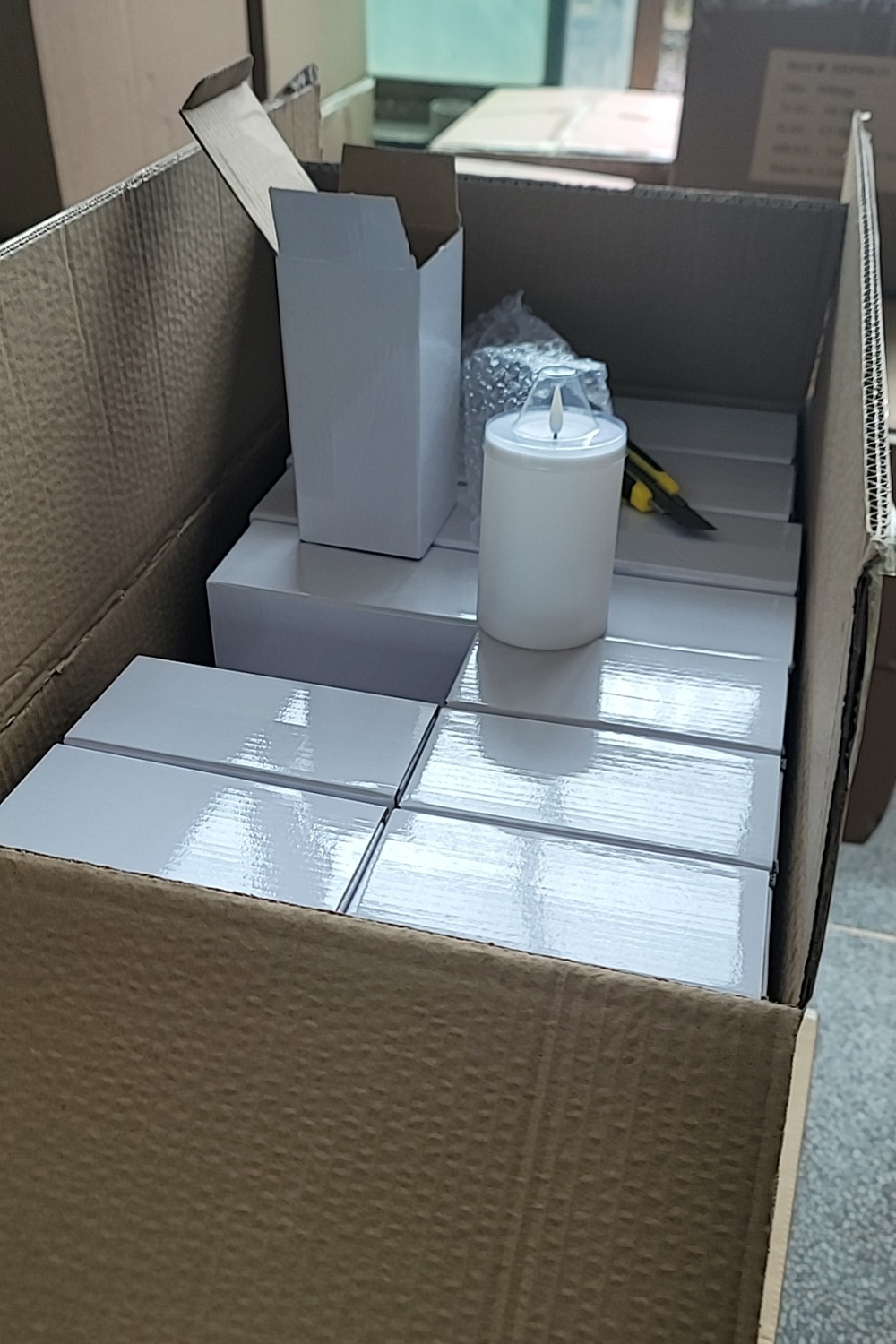 Inner package of candles